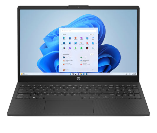 HP 15-fc0036na AMD Ryzen™ 5 7520U Laptop 39.6 cm (15.6") Full HD 8 GB LPDDR5-SDRAM 512 GB SSD Wi-Fi 6 (802.11ax) Windows 11 Home Black