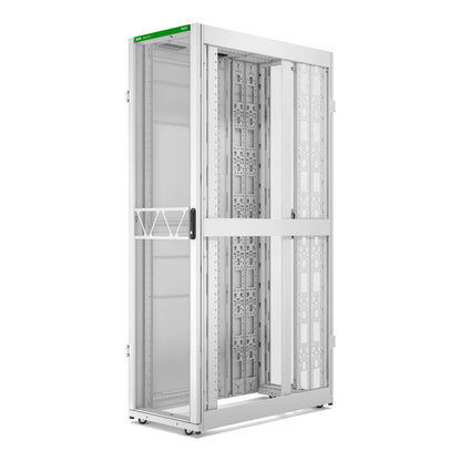 APC NetShelter SX Server Rack Gen 2, 48U, 2258H x 600W x 1200D mm, with Sides, White, image 3
