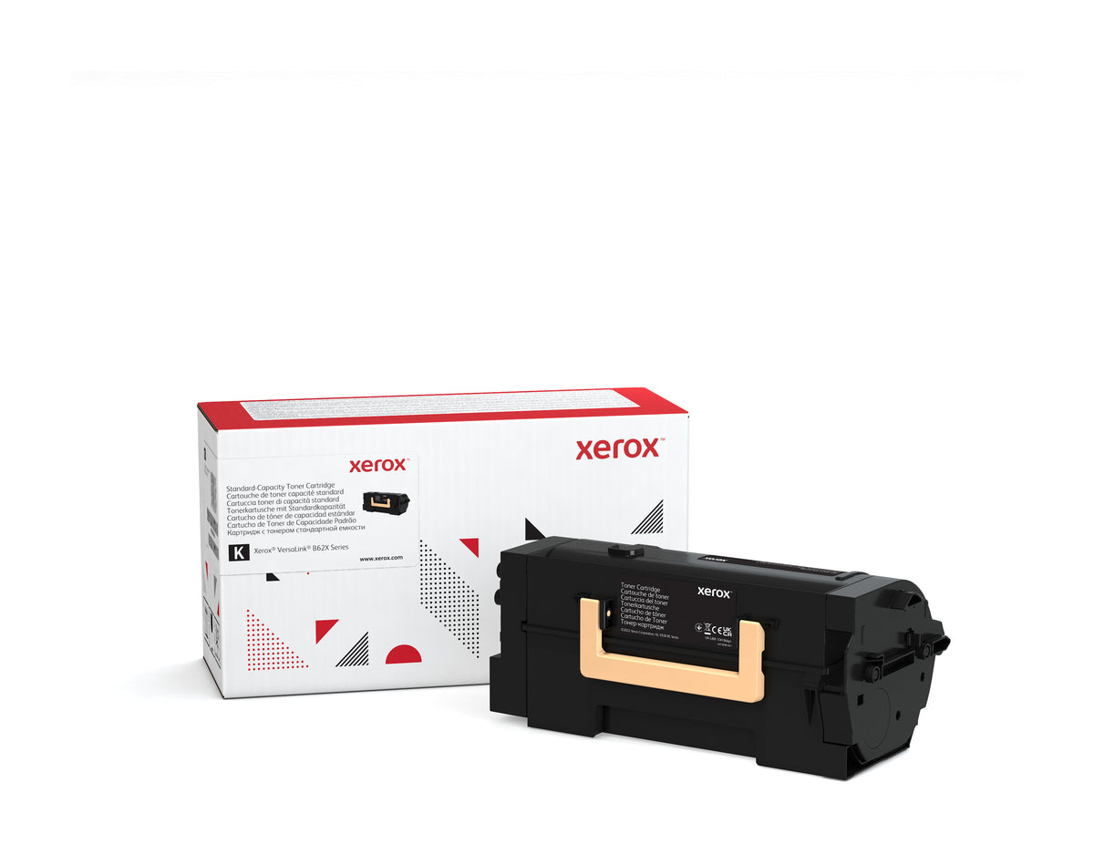 Xerox B620 Genuine Black Toner Cartridge, 10,000 Pages