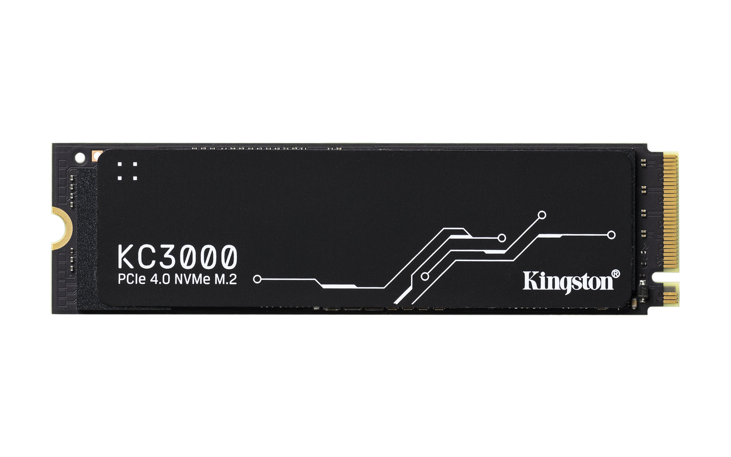 Kingston 4TB KC3000 M.2 NVMe Gen4 SSD, M.2 2280, PCIe4, 3D TLC NAND, R/W 7000/7000 MB/s, 1M/1M IOPS, Aluminium Heatspreader