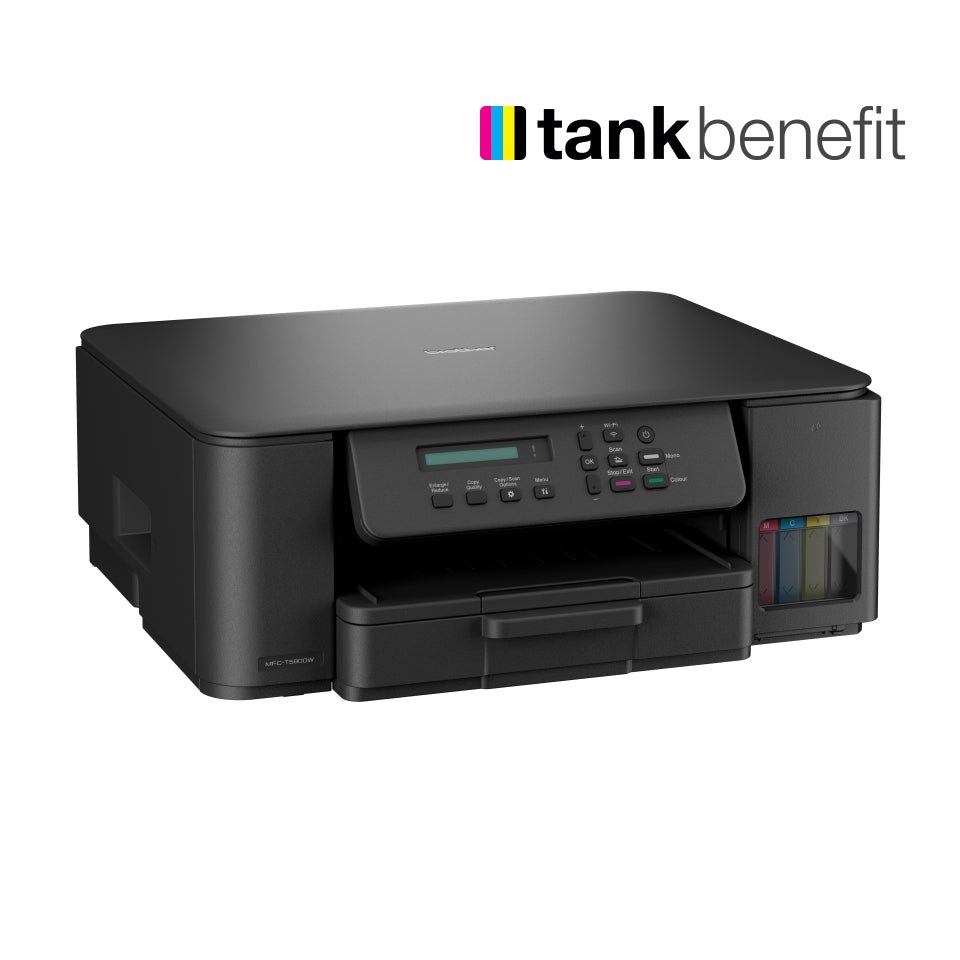 Brother Tankbenefit Compact 3-in-1 Ink Tank Printer DCP-T580DW A4 Colour Inkjet, image 6