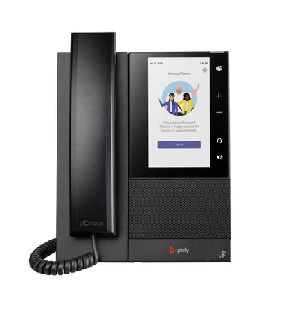 HP CCX 505 Business Media Phone for Microsoft Teams and PoE-enabled