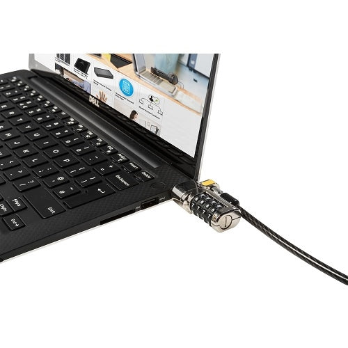 Dell 461-AAEU Cable Lock Black, Stainless steel 1.8 m, image 3