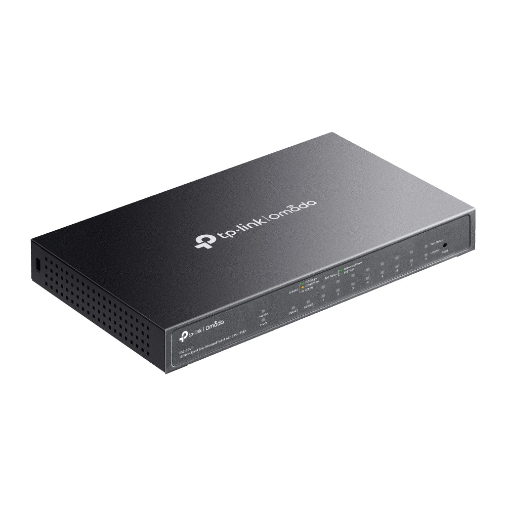 TP-Link Omada 10-Port Gigabit Easy Managed Switch with 8-Port PoE+, image 2