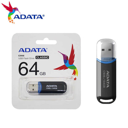 ADATA C906 USB Flash Drive 64 GB USB Type-A 2.0 Black, image 3