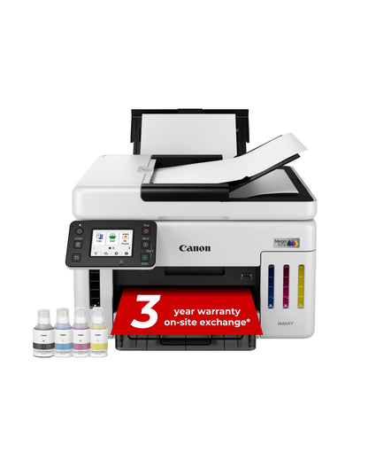 Canon MAXIFY GX6150 A4 Colour Inkjet Multifunction Printer, Duplex, Wi-Fi