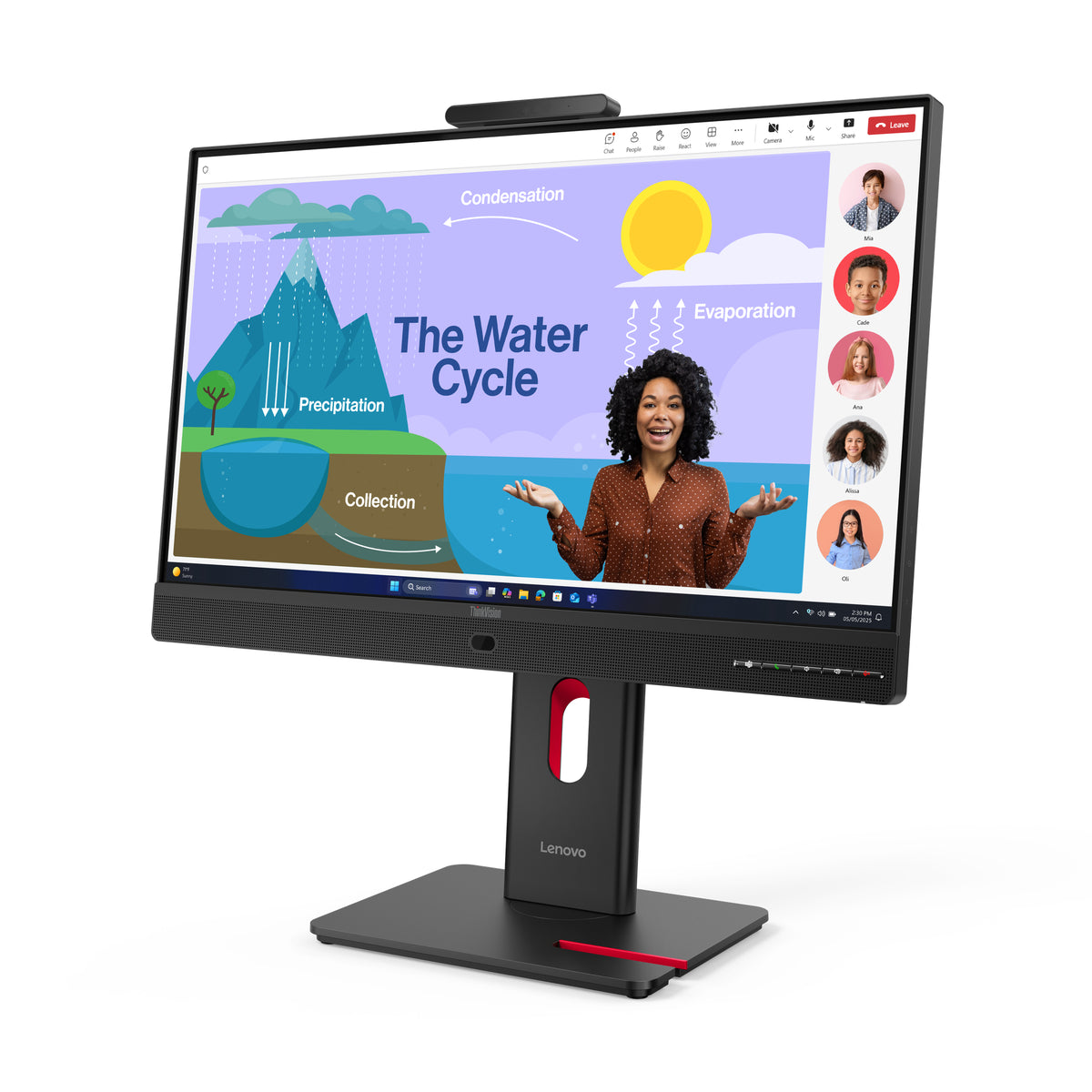 Lenovo ThinkVision T24D-4v Monitor 23.8" Full HD IPS Monitor, 120Hz, USB-C, image 4
