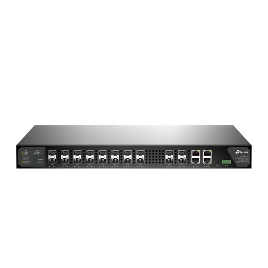 TP-LINK Aginet (DS-P7001-16) DeltaStream 16-port Pizza-box GPON Optical Line Terminal, 16 GPON Ports, Dual Redundant PSUs, Centralized Management