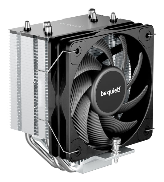 Be Quiet! BK047 Pure Rock Slim 3 Heatsink & Fan, Intel & AMD, 100mm PWM Fan, 3 Nickel-Plated Heatpipes, 130W TDP