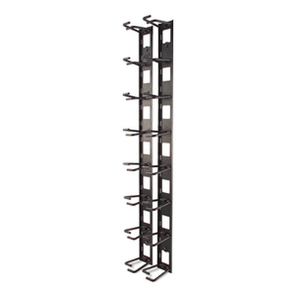 APC NetShelter Cable Management, Vertical Cable Manager, Cable Rings, Set of 8, Black