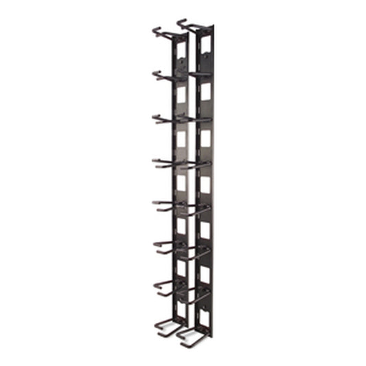 APC NetShelter Cable Management, Vertical Cable Manager, Cable Rings, Set of 8, Black