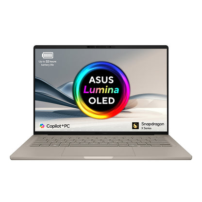 ASUS Zenbook A14 UX3407QA-QD244W 14" Laptop – Snapdragon X1-26-100, 16GB, 1TB SSD