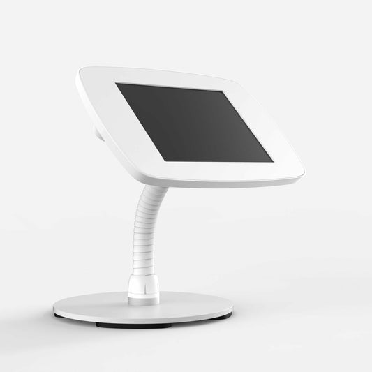 Bouncepad Original Counter Flex | Exposed Front Camera and Home Button | White | Samsung Galaxy Tab A9 and A11 8.7 Inch (2023 - 2025)