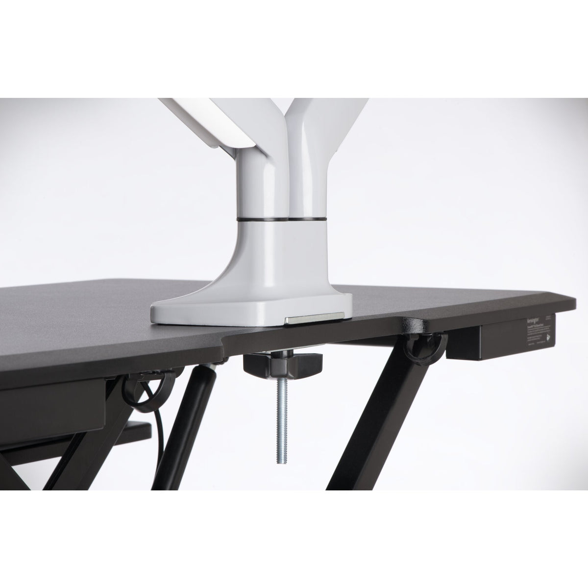 Kensington SmartFit One-Touch Height-Adjustable Single Monitor Arm, Grey, image 5