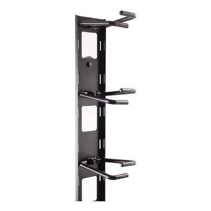 APC NetShelter Cable Management, Vertical Cable Manager, Cable Rings, Set of 8, Black, image 4