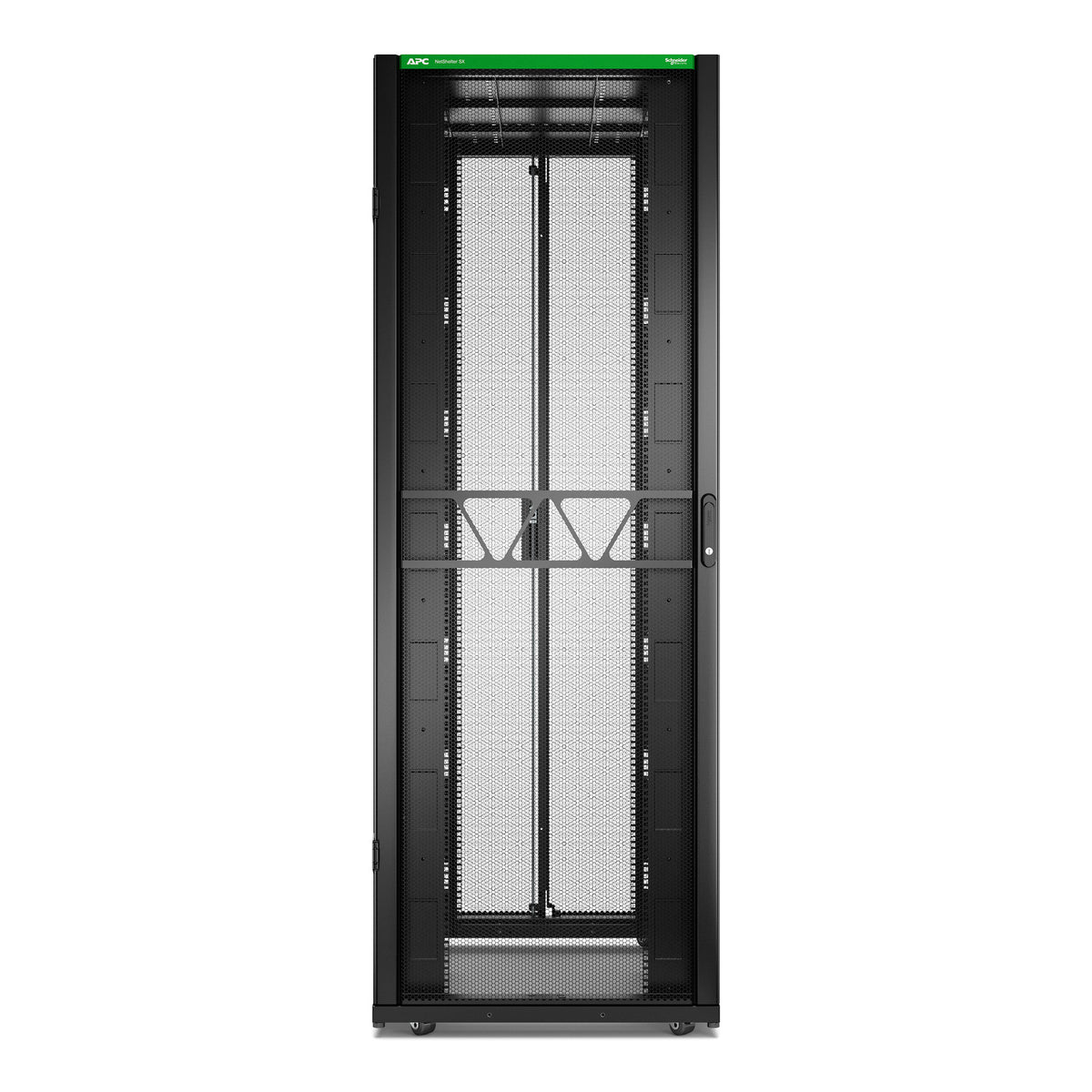 APC NetShelter SX Server Rack Gen 2, 48U, 2258H x 800W x 1200D mm, with Sides, Black, image 5