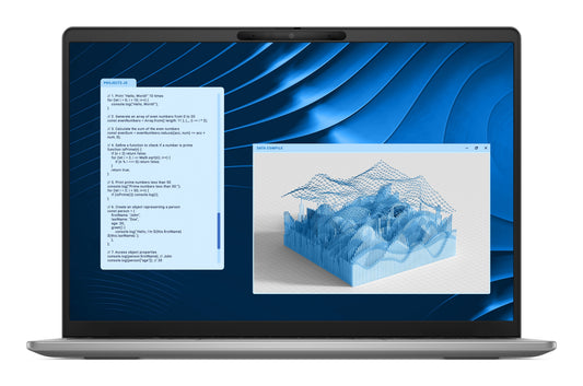 DELL Latitude 5455 Copilot+ PC Qualcomm Snapdragon X1P-64-100 Laptop 35.6 cm (14") Full HD+ 16 GB LPDDR5x-SDRAM 512 GB SSD Wi-Fi 7 (802.11be) Windows 11 Pro UK English Grey