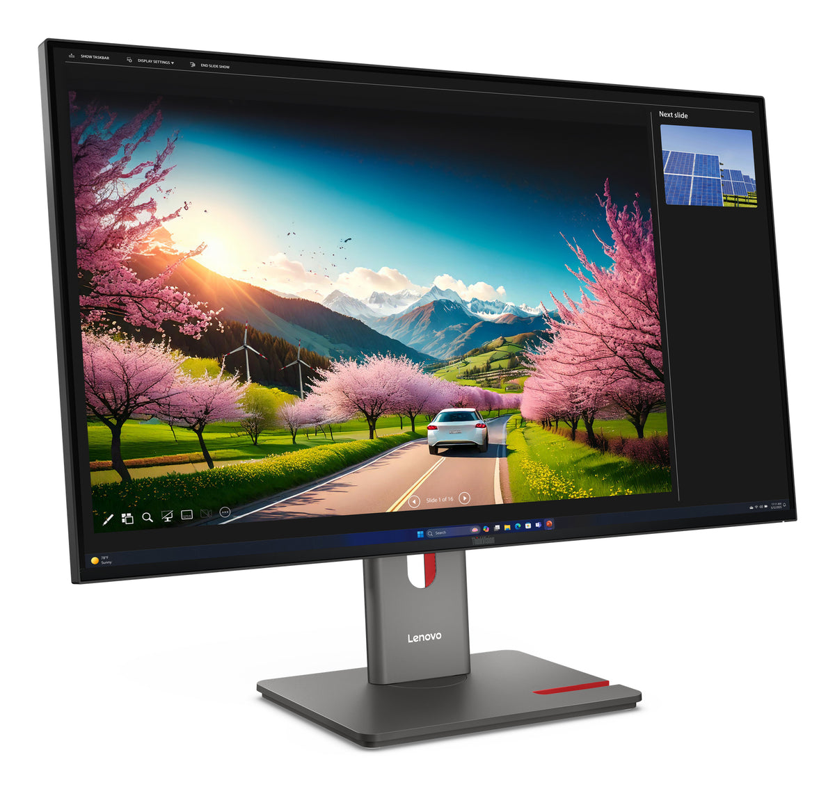 Lenovo ThinkVision P32UD-40 Monitor 31.5" 4K UHD IPS Monitor, 120Hz, 64A8XAT2UK, image 2