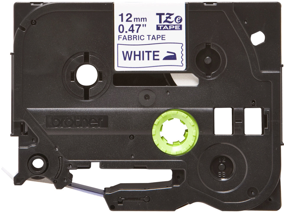 Brother TZe-FA3 Blue on White Label Tape, 12mm x 3m, image 2