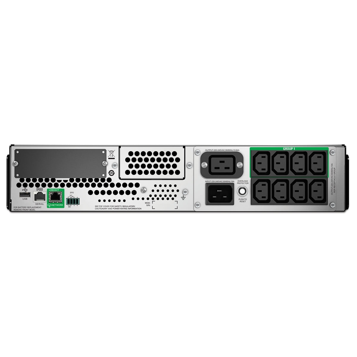 APC Smart-UPS SMT3000RMI2UC 3000VA/2700W Line-Interactive UPS, 9 Outlets, Rackmount, image 3