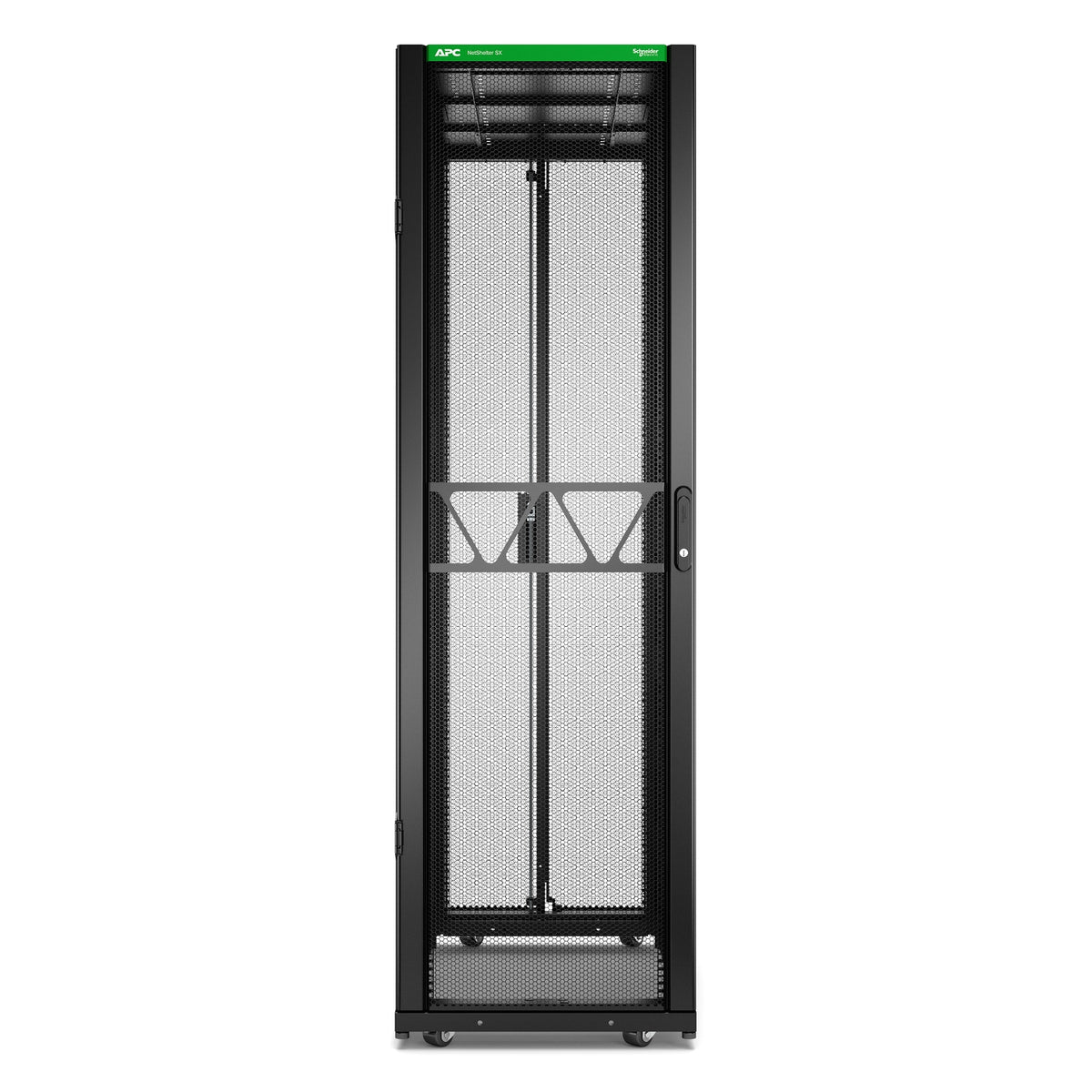 APC Netshelter SX Gen2 AR3300B2 - 42U, 1991h x 600w x 1200d mm, with side panels, black, image 2