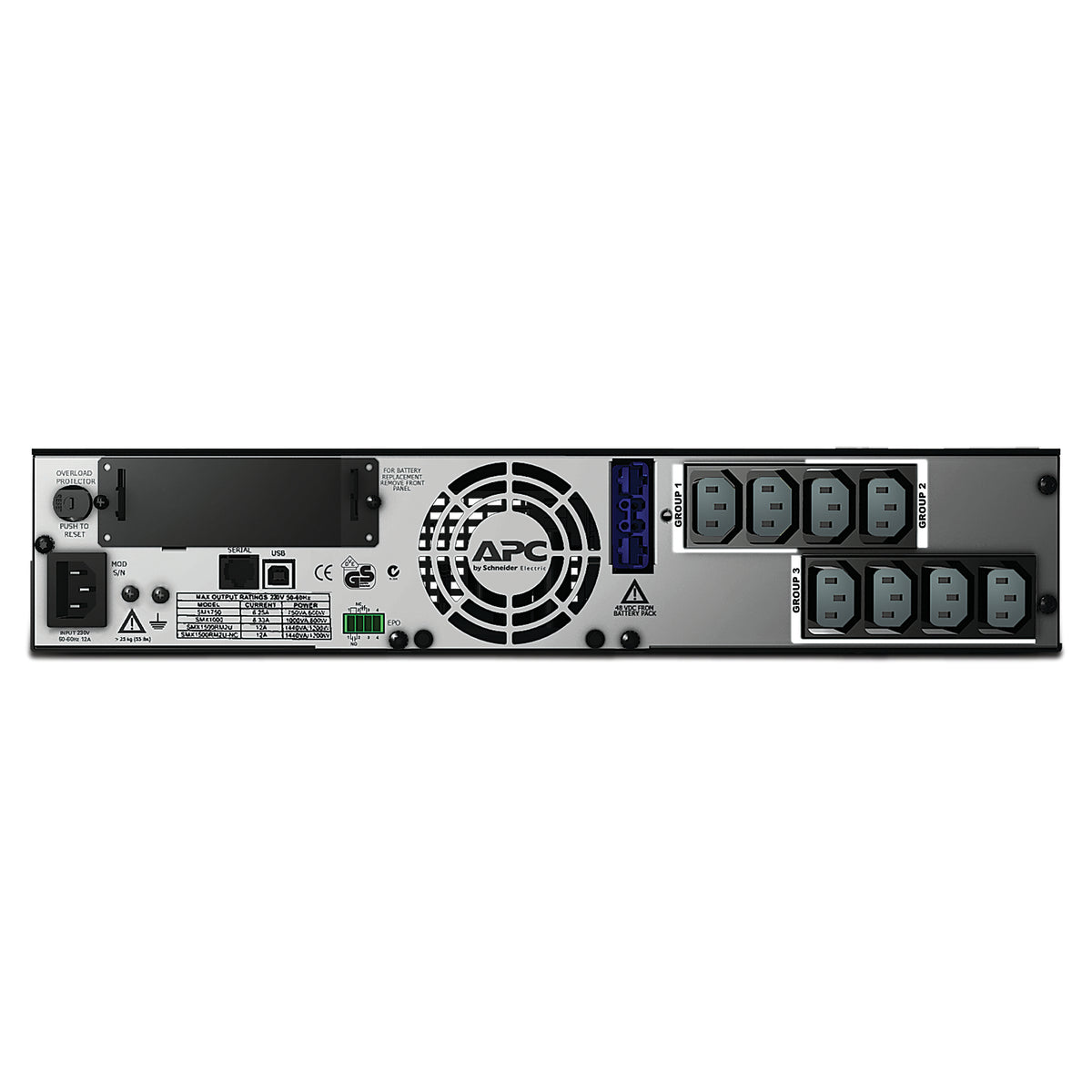 APC Smart-UPS X SMX1500RMI2U 1500VA/1200W Line-Interactive UPS, 8 IEC C13, Rackmount, image 2