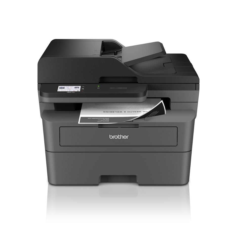 Brother MFC-L2860DW A4 Mono Laser Multifunction Printer, 34ppm, Duplex, Wi-Fi