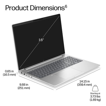 HP EliteBook 6 G2i 16" Laptop – Core 5 320, 16GB, 512GB SSD, image 5