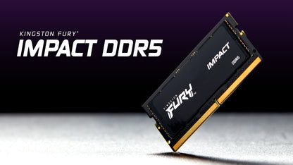 Kingston FURY 32GB (2x16GB) 4800MT/s SO-DIMM Laptop Memory, image 4