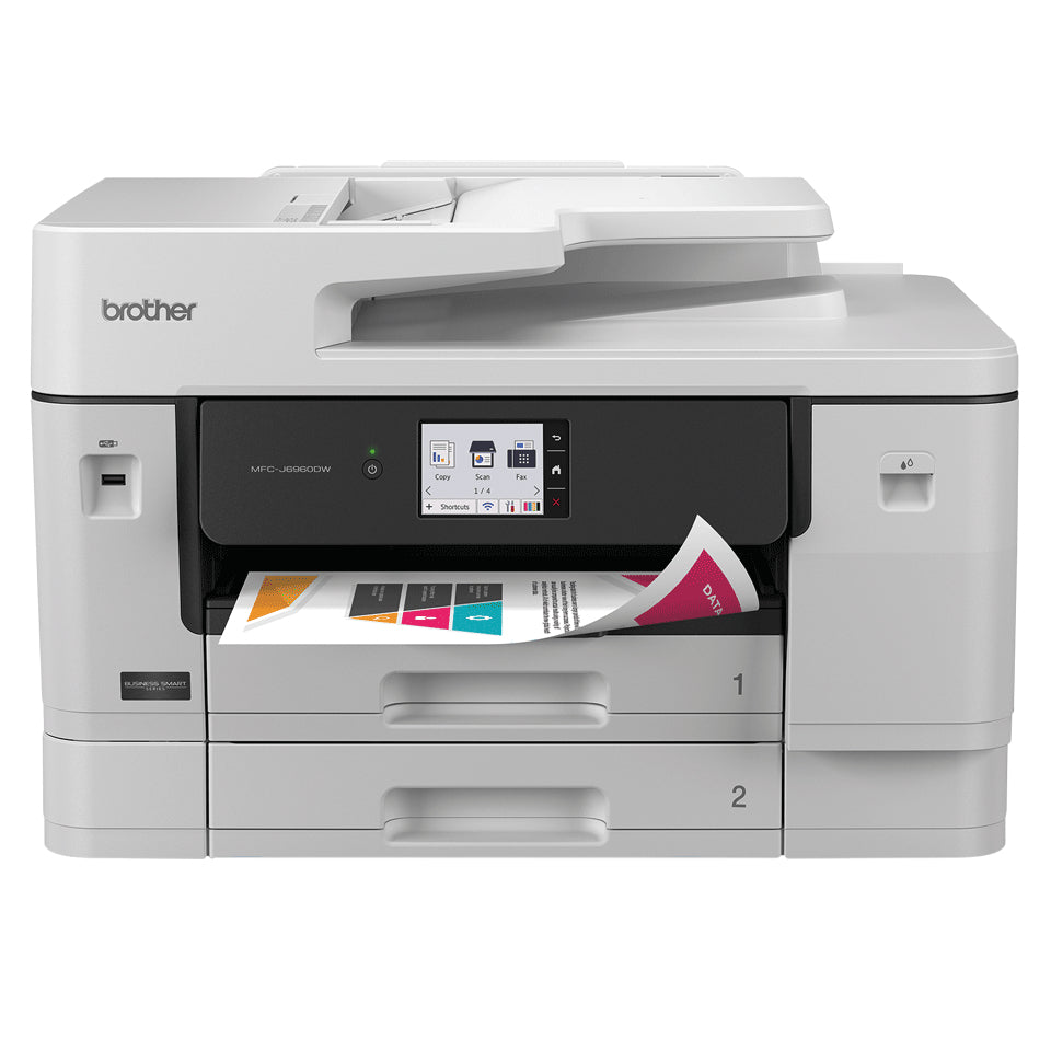 Brother MFC-J6960DW A3 Colour Inkjet Multifunction Printer, 31ppm, Duplex, Wi-Fi