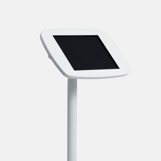 Bouncepad Original Floorstanding (inc USB Cable) | Exposed Front Camera and Home Button | White | Samsung Galaxy Tab A9+ and A11+ 11-inch (2023 - 2025)