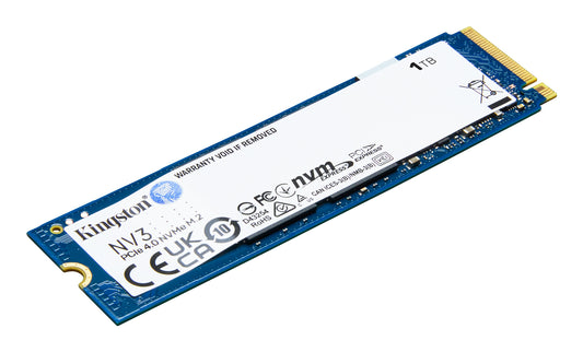 Kingston 1TB NV3 M.2 NVMe Gen4 SSD, M.2 2280, PCIe4, R/W  6000/4000 MB/s