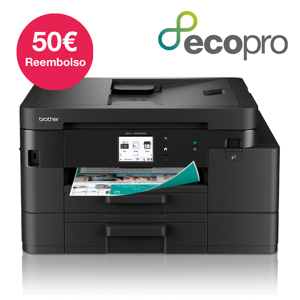 Brother MFC-J4550DW A4 Colour Inkjet Multifunction Printer, Duplex, Wi-Fi, image 4