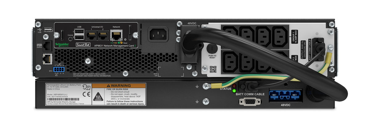 APC Smart-UPS SRTL1500RMXLINC 1500VA/1350W Online UPS, 8 IEC C13, Rackmount, image 2