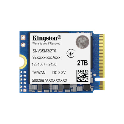 Kingston NV3 2TB M.2 PCIe 4.0 NVMe SSD, SNV3SM32T0