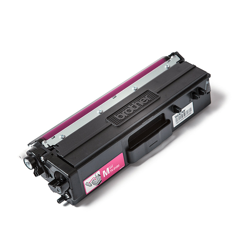 Brother TN-910M Genuine Magenta Toner Cartridge, 9,000 Pages, image 3