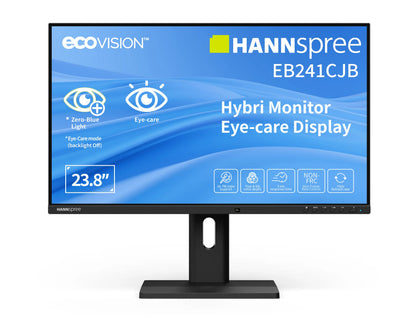 Hannspree Hybri Monitor EB241CJB 23.8" Full HD TN Monitor