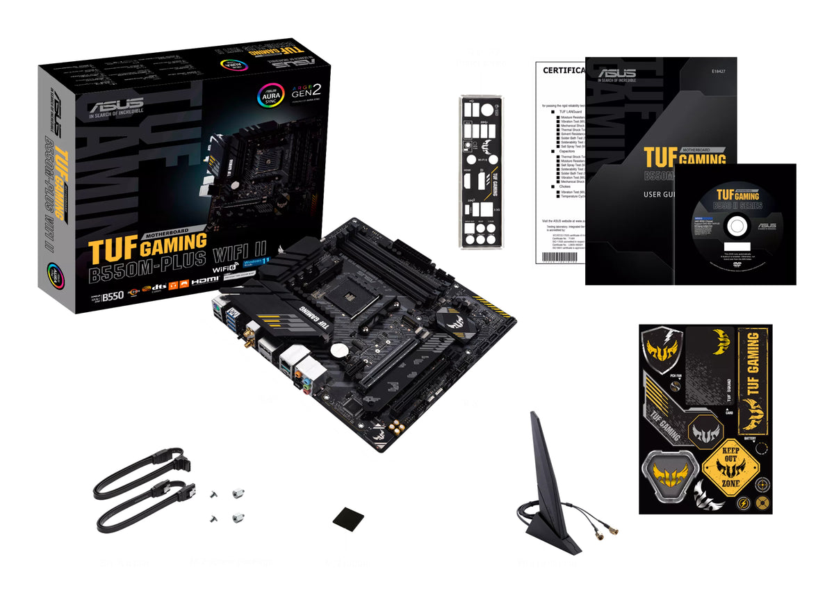 ASUS TUF GAMING B550M-PLUS WIFI II AMD B550 Socket AM4 micro ATX, image 8