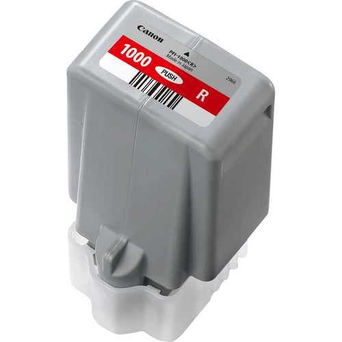Canon PFI-1000R Genuine Red Ink Cartridge, 5,355 Pages