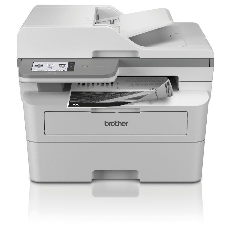 Brother MFC-L2960DW A4 Mono Laser Multifunction Printer, 34ppm, Duplex, Wi-Fi