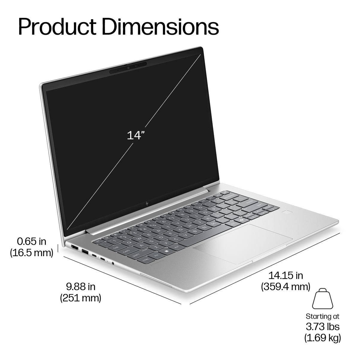 HP EliteBook 6 G2i 14" Laptop – Core 5 320, 16GB, 512GB SSD, image 5