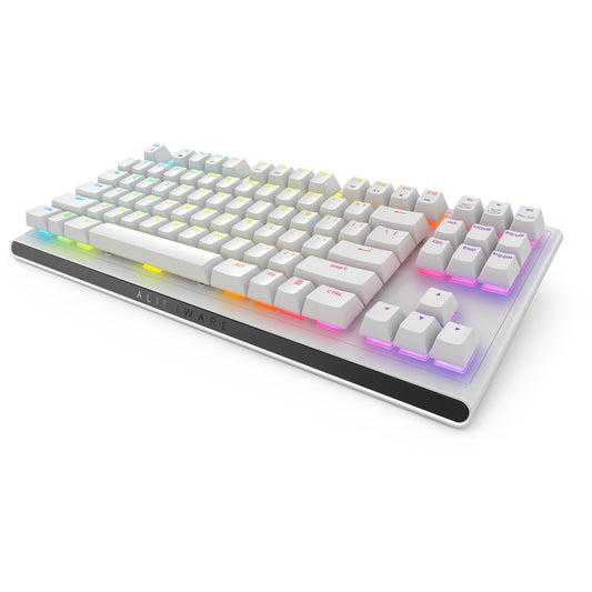 Alienware AW420K keyboard Gaming USB QWERTY US International White