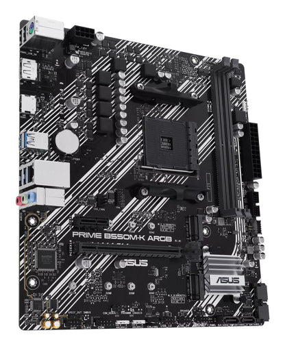ASUS PRIME B550M-K ARGB AMD B550 Socket AM4 micro ATX, image 4