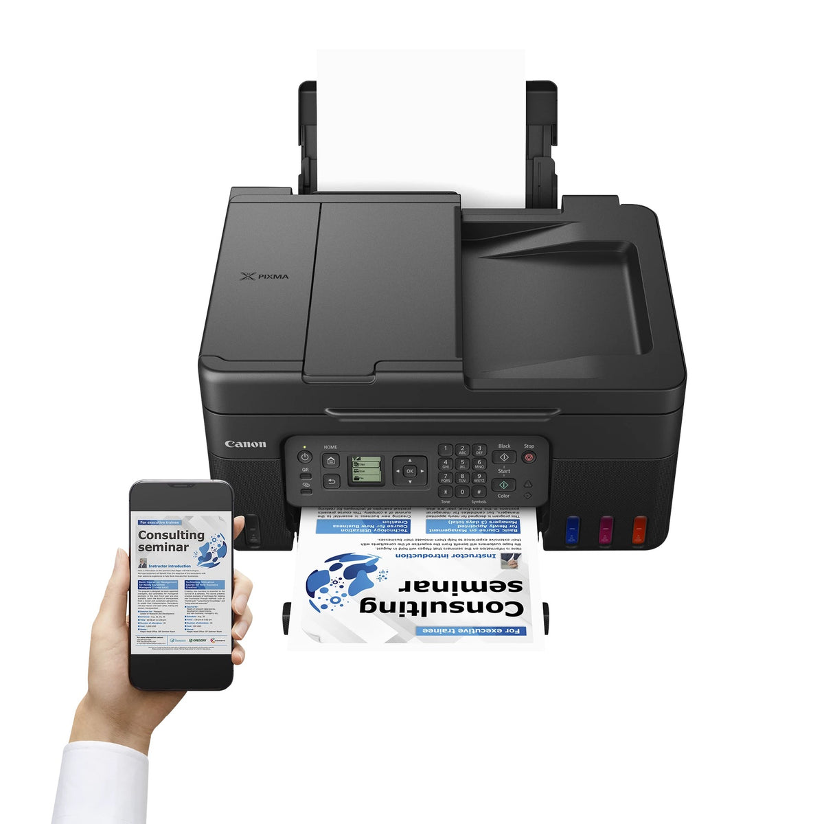 Canon PIXMA G4570 Wireless Colour All-in-one Refillable MegaTank A4 Colour Inkjet, image 5