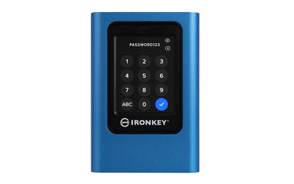 Kingston IronKey Vault Privacy 80 XTS-AES 256-bit Encrypted 1.92TB USB 3.2 Gen 1 External