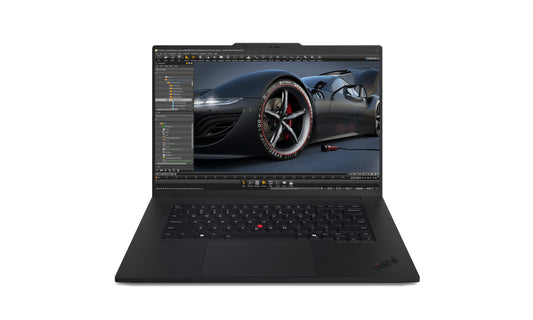 Lenovo ThinkPad P1 Gen 7 Intel Core Ultra 7 155H Mobile workstation 40.6 cm (16") WQXGA 32 GB LPDDR5x-SDRAM 1 TB SSD NVIDIA GeForce RTX 4060 Wi-Fi 7 (802.11be) Windows 11 Pro UK English Black