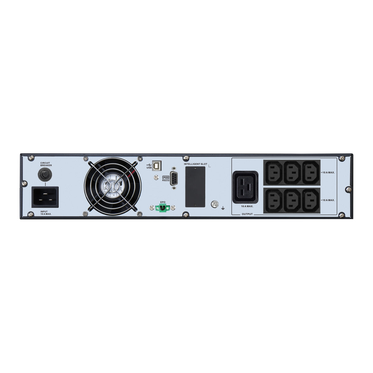 APC Easy UPS SRVL3KRIRK 3000VA/2700W Online UPS, 6 Outlets, Rackmount, image 3